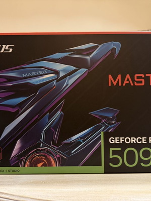 RTX 5090 AORUS MASTER κάρτα γραφικών σαν καινούργιο με 4 χρόνια εγγύηση
