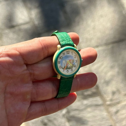 Vintage Condor children's watch green