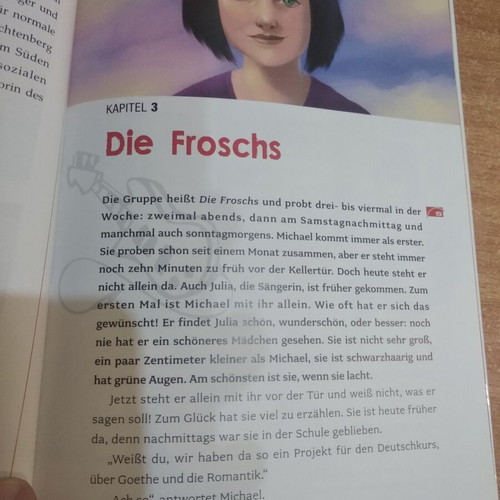 Eine spezielle Band German children's literary book A1 level like new