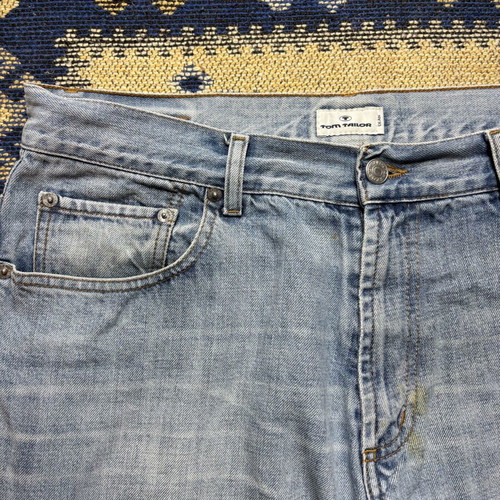 Only And Sons baggy jeans men's used, size L, blue turquoise