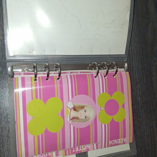 Vintage Y2K Barbie agenda notebook Paxos