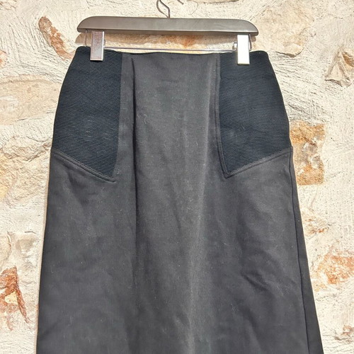 Les P'tites Bombes mid length skirt used, size 38, black
