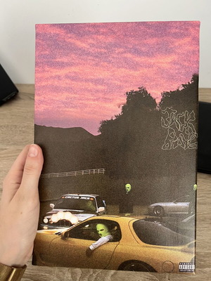 Travis Scott canvas art