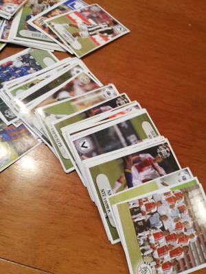 Αυτοκόλλητα ελληνικά 00's μεταχειρισμένα, λοτ 170 τεμάχια