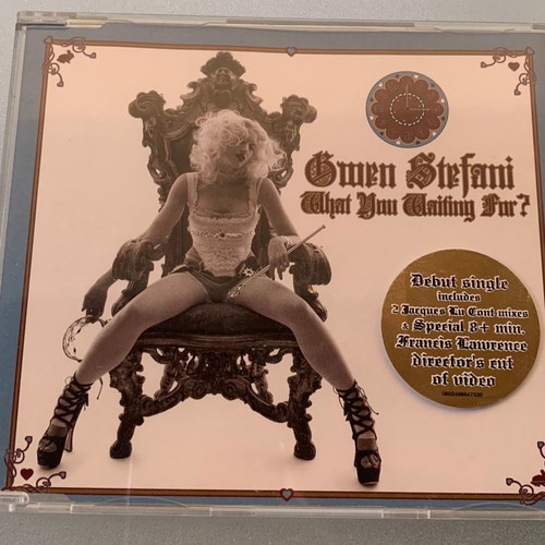 Gwen Stefani What You Waiting For? 4-trk CD single used