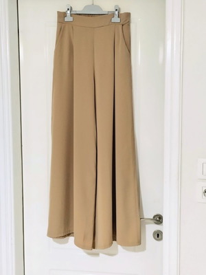 Celestino Palazzo Pants L beige stylish and comfy, like new