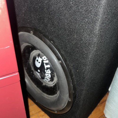 Subwoofer 12 inch 1500W RMS like new with GS Audio amplifier