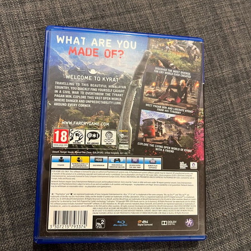 FarCry 4 PS4 game like new