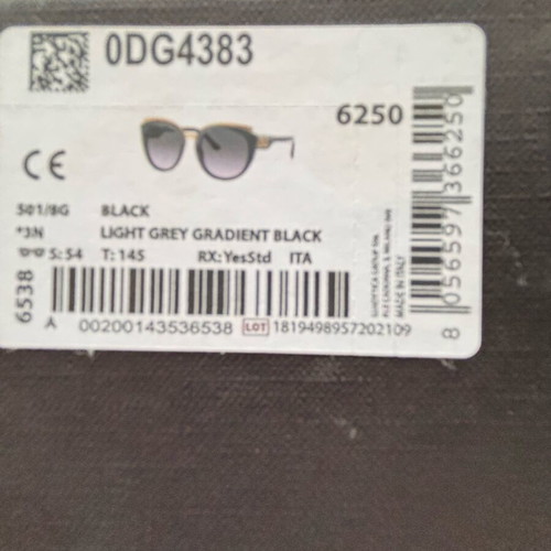 Dolce & Gabbana women's light grey plastic sunglasses like new