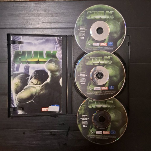Hulk PC game used in good condition