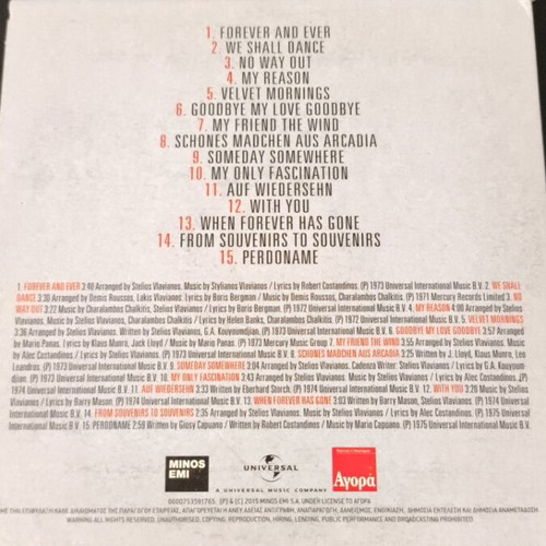 Demis Roussos CD like new, The Phenomenon The Greatest Hits