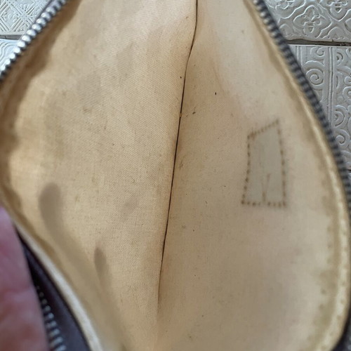 Burberry shoulder tote bag used, transparent pink PVC with pouch