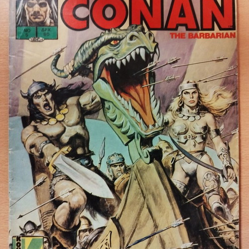 Comic Conan The Barbarian Conan Issue 5 like new graphic novel