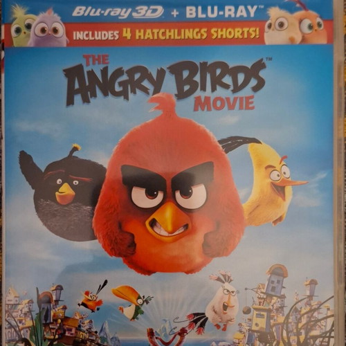 The Angry Birds Movie Blu-ray like new, Greek audio and subtitles