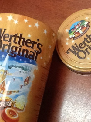 Μεταλλικό κουτί Werther's Original καινούργιο
