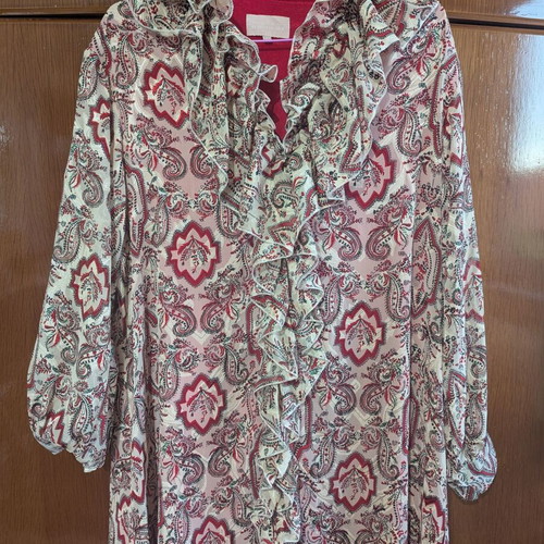 Cristina Beautiful Life Lena dress size Large new, red