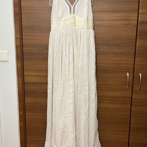 Fracomina long dress like new, beige, size M