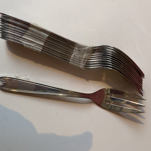 Small forks set of 12 used for fish or dessert