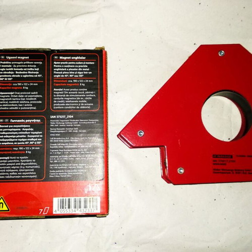 Angle welding magnet new unused
