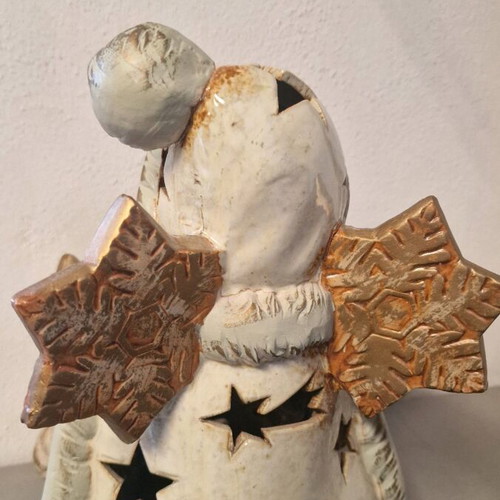 Angel candle holder like new for tealight