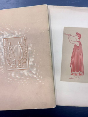 Collectible Angelos Sikelianos Thymeli set used, two volumes