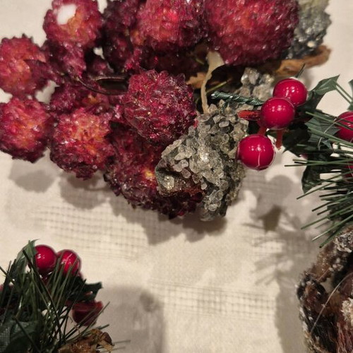 Christmas ornaments used, set of 4 pieces