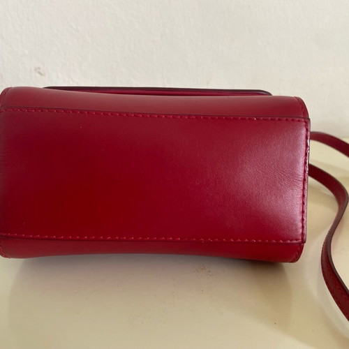 Dolce Gabbana Mini Sicily bag 100% leather burgundy new