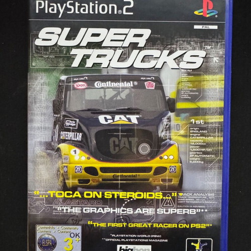 Super Trucks PlayStation 2 (PS2) like new