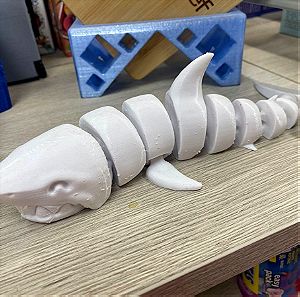 Πρωτοτυπο Διακοσμητικο Καρχαριας 3D Εκτυπωση