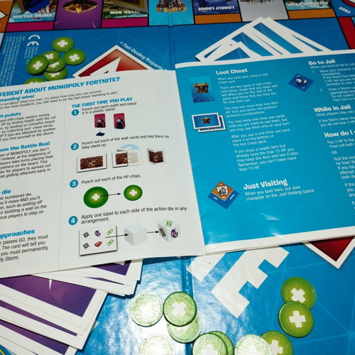 Monopoly Fortnite like new