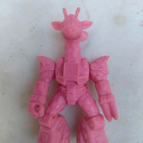 Pink giraffe figure in excellent condition