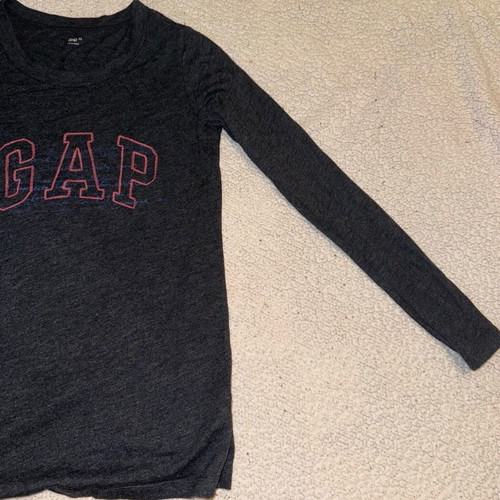 Gap blouse XS like new, grey and pink, soft fabric