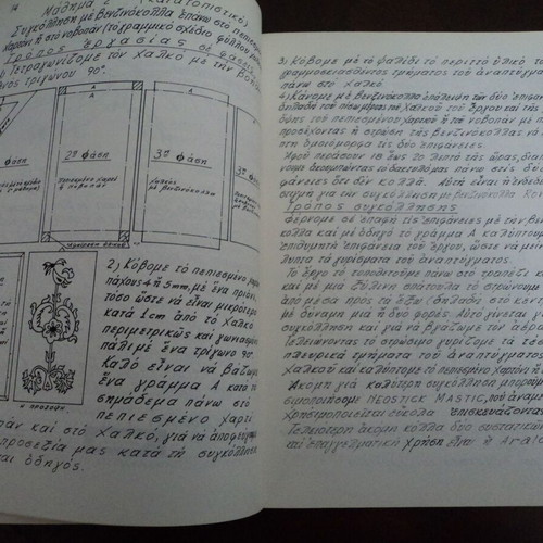Chalcography Lessons used, Batik Leather, Edition 1984
