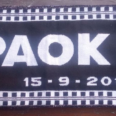 PAOK Fiorentina Scarf used, authentic