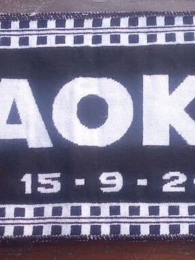 Κασκόλ ΠΑΟΚ Φιορεντίνα μεταχειρισμένο, γνήσιο