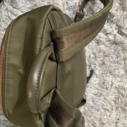 Ted Baker Slogan Appliqué Nylon Backpack like new, multicolor