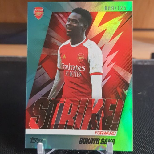 Topps Arsenal Team Set 2023-24 Bukayo Saka like new