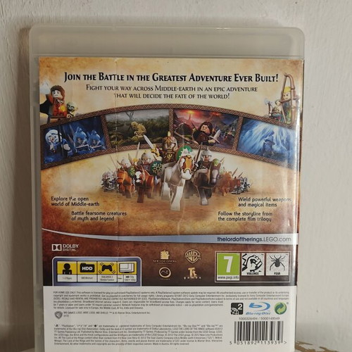 Lego Lord of the Rings PS3 game