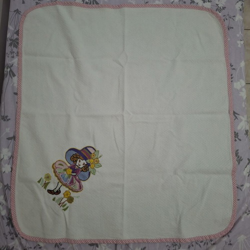 Vintage handmade baby mat
