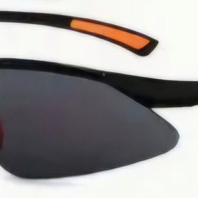 Black protective glasses new for work and sports activities