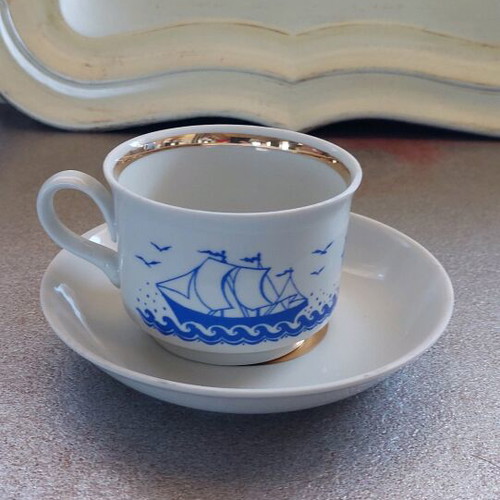 Vintage coffee cup like new, 1970s