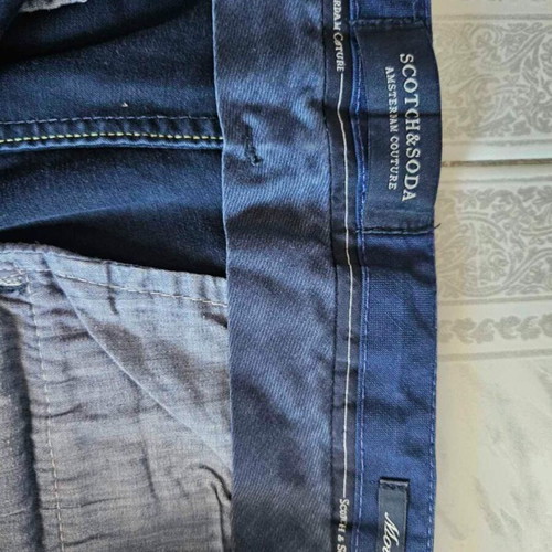 Scotch & Soda premium slim fit chino pants used W29/L32 dark navy