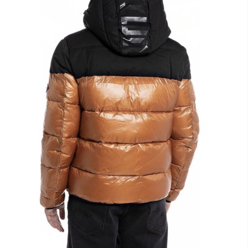 Replay Winter Jacket new men's heavy weight black and orange S/M