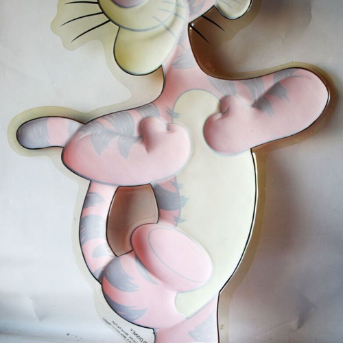 Winnie The Pooh & Tiger Plastic Wall Decorations 2 Pieces 50cm Disney