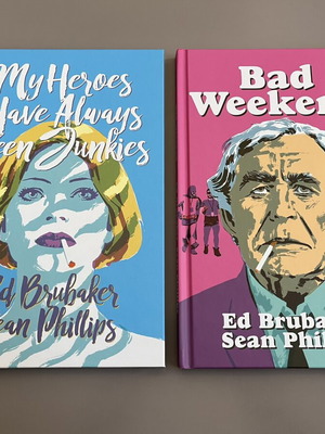 Criminal hardcover graphic novels like new by Ed Brubaker and Sean Phillips
