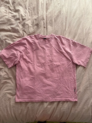 Men's Cropp Boxy T-shirt like new, pink, size L