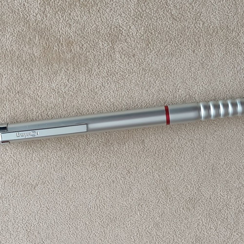 Rotring Tikky Ball Pen from 80s new, silver