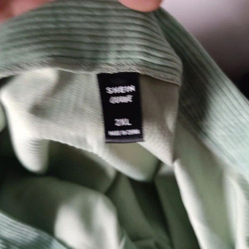 Sage Green Button Corduroy Skirt like new, size XXL