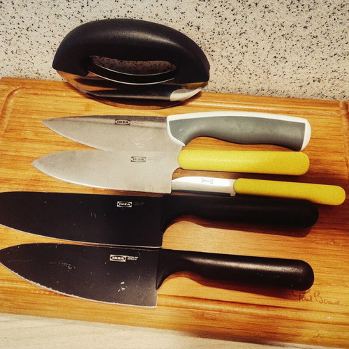 IKEA kitchen knives set