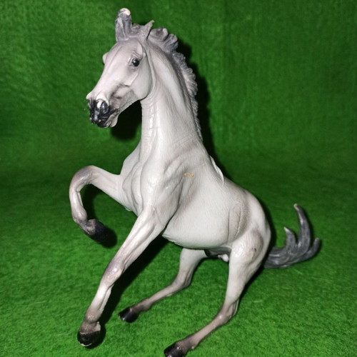 CollectA Lusitano Stallion Grey horse figure used 2011